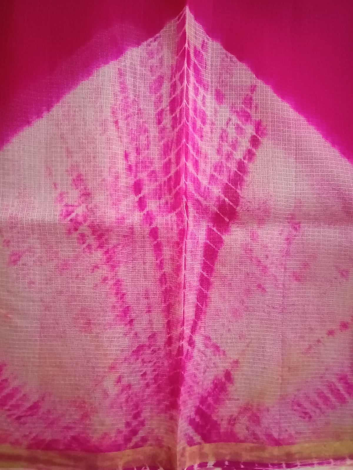 Aabha- Pure Silk Kota Doria Shibori Saree