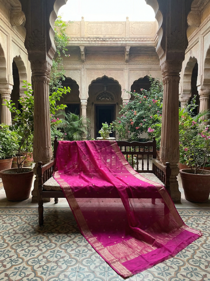 Noor-e-Gulaab - Pure Silk Kota Saree
